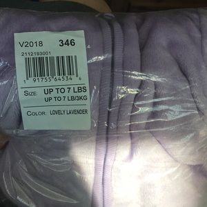 Brand new preemie unicorn jacket in lavender